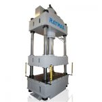 Machine de presse hydraulique à 4 colonnes semi-automatique estampage d'extrusion formant la machine de presse hydraulique à vendre