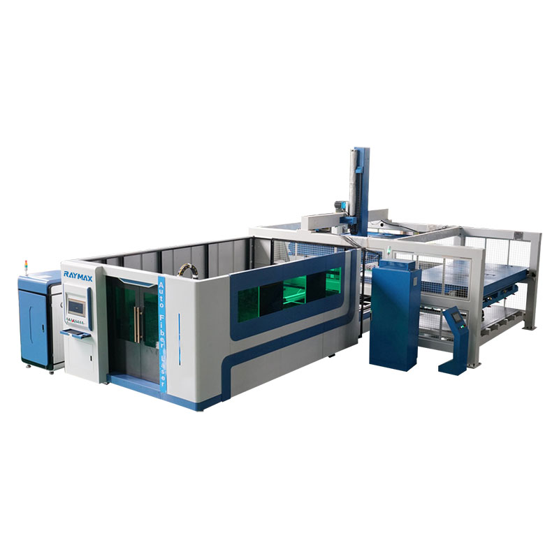 Chargement et déchargement automatique de la machine de découpe laser