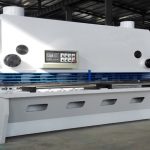 Cisaille à guillotine hydraulique CNC exportée au Chili