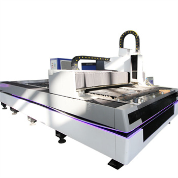 Machines de découpe laser à fibre d'acier inoxydable CNC tôle