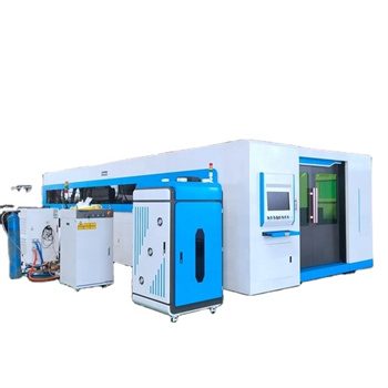 Machine de découpe laser à fibre de tôle CNC industrielle 4kw 3015 avec table d'échange automatique et couvercle fermé