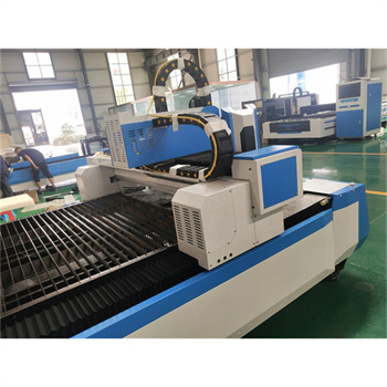 Industrie 500w 750w 1000w couvercle de protection plaque métallique tuyau CNC fibre laser découpeuse avec axe rotatif
